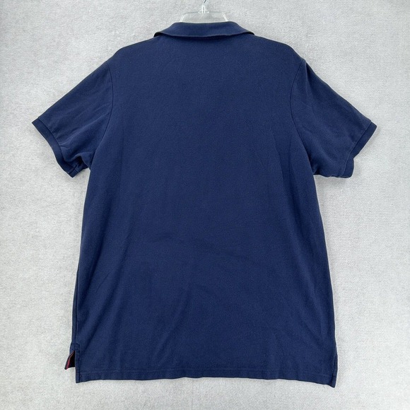 US Polo Assn‎ Polo Shirt Blue Ultimate Pique Short Sleeve Mens XL - Picture 2 of 6